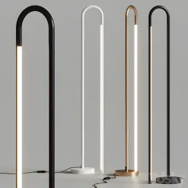 Nexia bow floor lamp